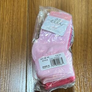NWT Elli Girl’s Multicolor Pack of Socks Size 5.5-8.5 🧚